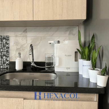 Filtro Hexagon - Sobre mesón - Vista 2